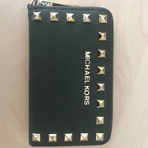 Michael Kors Wallet- forest green